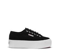 Superga Women's 2790-Cotw Linea Up and Down Sneakers Black 5.5 UK