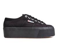 Superga Womens 2790 Cotw Linea Up Down Platforms Trainers Black