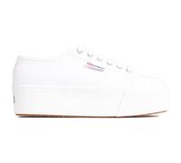 Superga Womens 2790 Cotw Linea Up Down Trainers - White Canvas - Size UK 6