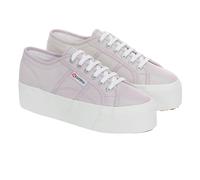 Superga Womens 2790 Lamew Lace Up Trainers - Pastel Lilac/Iridescent - 4 UK - Pastel Lilac/Iridescent - 100% Mixed