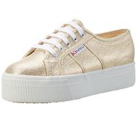 Superga Women's 2790-lamew Sneaker, Gold, 8 UK