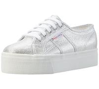Superga Women's 2790-lamew Sneaker, Silver (silver), 6.5 UK