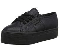 Superga Women's 2790-lamew Sneaker, Total Black 912, 8 UK