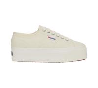 Superga Women's 2790 Linea Up Down Trainers in Beige | Size: 7 Superga Beige 7