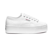 Superga Women's 2790 Linea Up Down Trainers in White | Size: 8 Superga White 8
