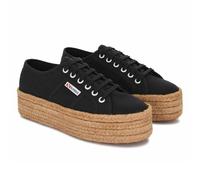 Superga Womens 2790 Rope Trainers - Black - Black - 5.5 UK