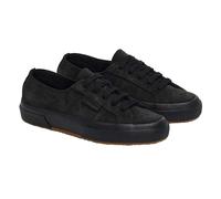 Superga Womens Flesh Out Suede Trainers - Full Black - 7 UK - Full Black - 100% Mixed