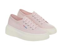 Superga Womens 2287 Bubble Trainers - Pink Ish/Avorio - Pink Ish/Avorio - 5 UK
