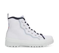 Superga Womens/Ladies 2341 Alpina Curly Bindings Ankle Boots (White/Blue) - Size UK 3.5