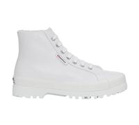 Superga Womens/Ladies 2341 Alpina Vegan Leather Trainers (Ice White) - Off-White - Size UK 8