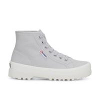 Superga Womens/Ladies 2341 Cotu Alpina High Tops (Grey Silver/Avorio) - Size UK 3.5