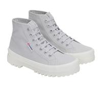 Superga Womens/Ladies 2341 Cotu Alpina High Tops (Grey Silver/Avorio) - Size UK 5