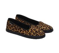 Superga Womens/Ladies 2441 Leopard Print Leather Calf Hair B SP462