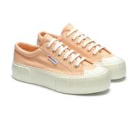 Superga Womens/Ladies 2631 Stripe Platform Trainers (7 UK) (Pink Peach/Avorio)
