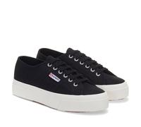 Superga Womens/Ladies 2740 Lace Up Platforms (Black) - Size UK 2.5