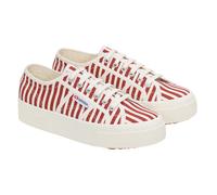 Superga Womens/Ladies 2740 Print Stripes Trainers SP449