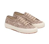 Superga Womens/Ladies 2750 Jaguar Print Trainers (7 UK) (Brown/Light Beige)