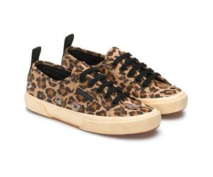 Superga Womens/Ladies 2750 Leopard Print Trainers3.5 UK Brown/Black SP175