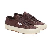 Superga Womens/Ladies 2750 OG Woven Leather Trainers (6.5 UK) (Dark Brown/Off White)