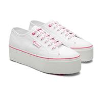 Superga Unisex Womens/Ladies 2790 Classic Barbie Trainers (White/Pink) - Size UK 5