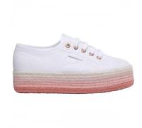 Superga Womens/Ladies 2790 Cotrope Trainers (White/Rose Gold) - White & Rose Gold - Size UK 7.5