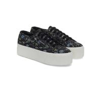 Superga Womens/Ladies 2790 Floral Lace Up Trainers / 5.5 UK Dark Grey SP141