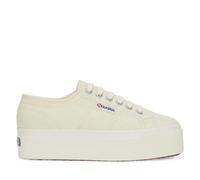 Superga Womens/Ladies 2790 Linea Up Down Trainers - Natural Beige/Avorio - Natural Beige/Avorio - 4.5 UK
