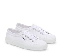 Superga Womens/Ladies 3750 Rouched Jersey Lightweight Trainers (White) - Size UK 5