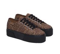 Superga Womens/Ladies 3790 Leggera Leopard Print Platform Tr SP523