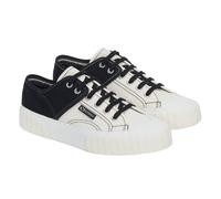Superga Womens/Ladies Colour Block Trainers (Black/Blue) (Black/Blue/Orange) - Size UK 3.5