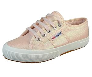 Superga Women's Low Trainers, 2750 Lamew, Pink Ish Iridescent S001820 A0q, 39 EU
