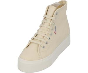 Superga Women's mid 2708 COTW trainers, Beige Lt Eggshell F Avorio S41273w Akj, 5 UK