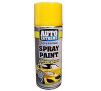 SuperGift 400ml Yellow Gloss Spray Paint, Automotive Paint Sprayer, Multipurpose Exterior Black Spray Paint Matt, Interior Metal Spray Paint, for Cars, Bikes,Vans, Metal, Wood