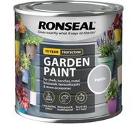 SuperGift.com 0.25L Pebble Garden paint, adds colour, Waterproof & Weather-Resistant Exterior Paint for Wood, Brick, Metal & Terracotta