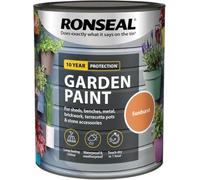 SuperGift.com 0.75L Sunbrust Garden paint, adds colour, Waterproof & Water-Repellent Outdoor Paint for Wood, Brick, Metal & Terracotta