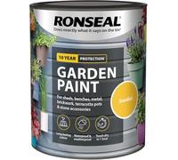 SuperGift.com 0.75L Sundial Garden paint, adds colour, Waterproof & Weather-Resistant Exterior Paint for Wood, Brick, Metal & Terracotta
