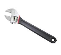 SuperGift.com 12" Adjustable Wrench with Soft Grip Handle, Extra Wide Adjustable Spanner, Precise Jaw Design Grips Tight, Plumbing Wrench, Hand Tools (12Inch Wrench Adjustable with Rubber Handles)