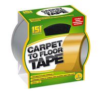 SuperGift.com 151 Carpet To Floor Tape Double Sided Carpet Fixing Tape For Rugs, Runners, Floor Mats, Home Improvements & Secure Floor Covering