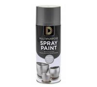 SuperGift.com 151 Metallic Silver Paint 200Ml Multi-Surface Paint For Diy, Restoration, Decorative Projects & Metallic Surface Fin