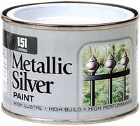 SuperGift.com 151 Metallic Silver Varnish Tin 180Ml
