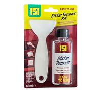 SuperGift.com 151 Sticker Remover Kit With Scraper Tool Multi-Surface Adhesive Remover For Stickers, Labels & Residue