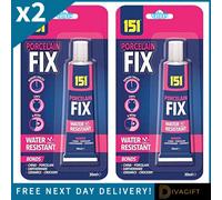 SuperGift.com 2 X 151 Porcelain Fix Glue 30G
