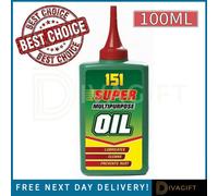 SuperGift.com 2 X 151 Super Multi-Purpose Oil 100Ml Lubricates, Protects & Prevents Rust