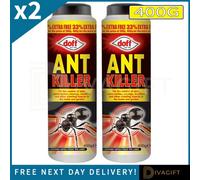 SuperGift.com 2 X Doff Ant Killer 400G Ready-To-Use Ant Control Treatment For Home, Garden, Patios, Pathways, Driveways & Household Pest Managem