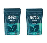 SuperGift.com 2 X Elysium Spa Muscle & Back Soak Bath Salts With Menthol 450G
