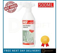 SuperGift.com 2 X Hg Chandelier Cleaner Spray For Crystal & Glass Light Fittings 500Ml