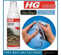 SuperGift.com 2 X Hg Glasses Cleaner Spray Streak Free Lens Cleaning Solution 125Ml
