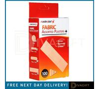 SuperGift.com 2 X Masterplast Assorted Fabric Plasters 100 Pack