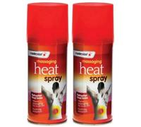 SuperGift.com 2 X Masterplast Heat Massaging Spray 150Ml