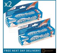 SuperGift.com 2 X Masterplast Heel Balm 70G Moisturising Foot Care Treatment For Dry, Rough & Cracked Heels With Softening & Hydrating Formula